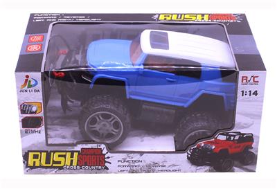 1:14四通灯光越野丰田车(包电) - OBL828764