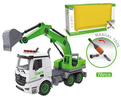 DIY螺丝积木拆装城市环卫车 - OBL828867