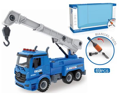 DIY螺丝积木拆装城市工程队 - OBL828873