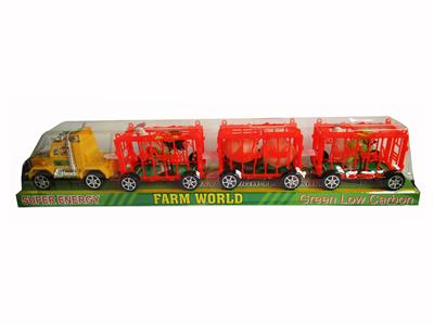 INERTIAL FARMER CART TOWING 3 ANIMAL CAGES - OBL829217