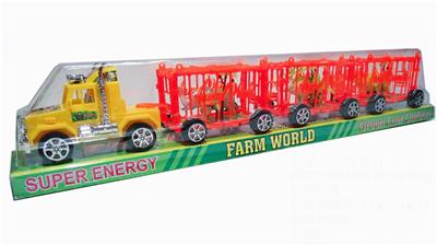 INERTIA TOW THE HEAD TO DRAG 3 ANIMAL CAGES. - OBL829626