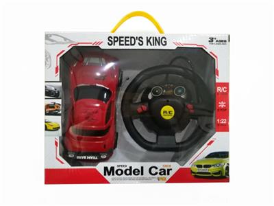 四通方向盘遥控赛车 - OBL829648