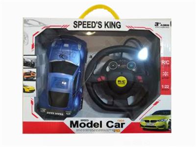 四通方向盘遥控赛车 - OBL829652