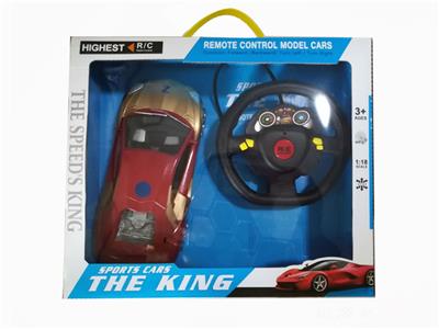 钢铁侠四通方向盘遥控车 - OBL829673