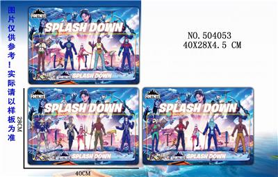 4-PACK 4.5-INCH FORTRESS IN MIDSUMMER WATER SKIING SEASON AND WEAPONS (3 MODELS) - OBL829740