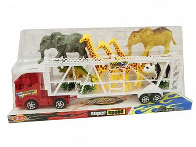 NINE ANIMALS IN INERTIAL THREE-LAYER VEHICLE - OBL830208