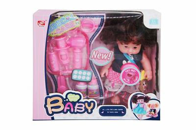 Doctor accessories 14 - inch enamelled figures - OBL830375