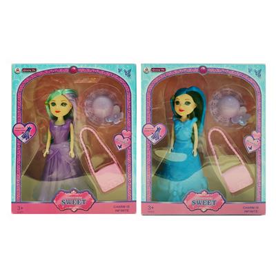 7 BIG EYE GIRL PLASTIC CLOTHES - OBL830443