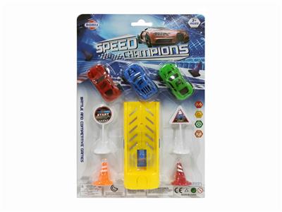 3只滑行跑车配
弹射器路标路障 - OBL830453