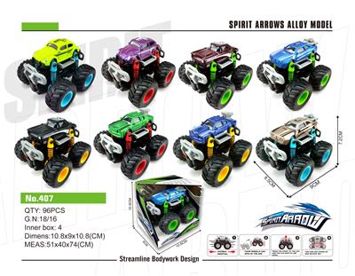 ALLOY DUAL INERTIA OFF ROAD SIMULATION VEHICLE - OBL830681