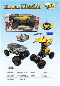 5通攀爬一键变形车 - OBL830778