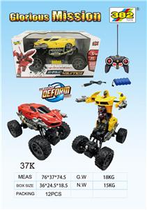 6通攀爬一键变形车 - OBL830780