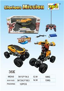 6通攀爬一键变形车 - OBL830781