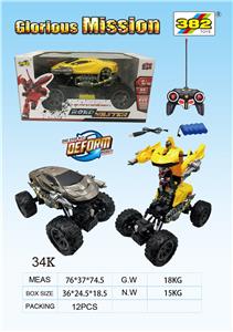 6通攀爬一键变形车 - OBL830783