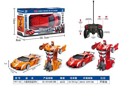 六通变形遥控车 - OBL830924
