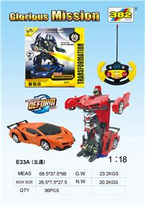 1:18 6通一键变形车 - OBL831092