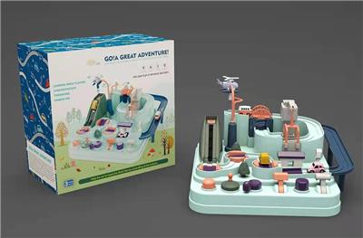 马卡龙闯关大冒险配3车 - OBL831273