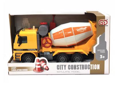 Inertial sound and light cement truck. - OBL831374