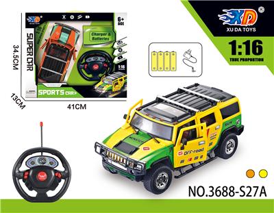 1：16悍马五通自动开车
门遥控赛车 - OBL831563