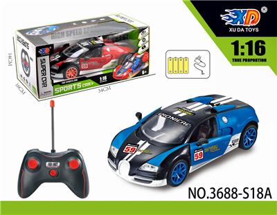1:16布加迪五通自动开
车门遥控赛车 - OBL831587