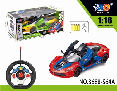 1:16法拉利五通自动开
车门遥控赛车 - OBL831589