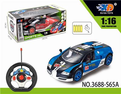 1:16布加迪五通自动开
车门遥控赛车 - OBL831595