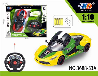 1:16法拉利五通自动开
车门遥控赛车 - OBL831605