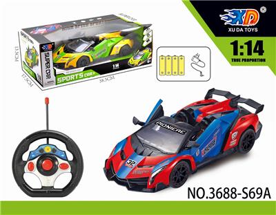 1:14毒药敞篷五通自动
开车门遥控赛车 - OBL831607