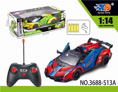 1:14毒药敞篷五通自动
开车门遥控赛车 - OBL831612