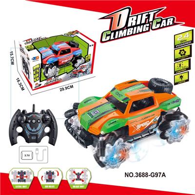 2.4G 1:16短卡攀爬特
技遥控车 - OBL831641