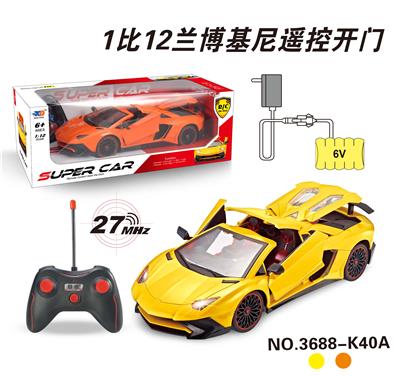 1：12兰博基尼有顶遥控
车开四门 - OBL831700