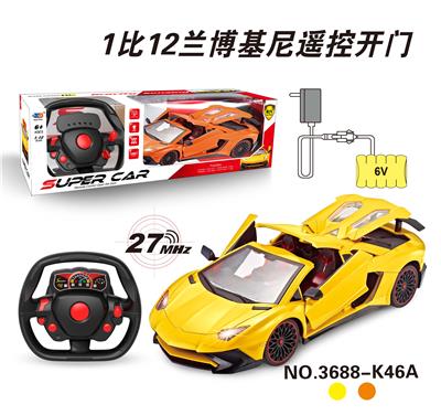 1：12兰博基尼有顶遥控
车开四门 - OBL831701