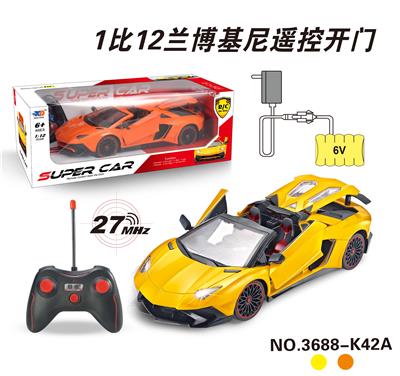 1：12兰博基尼敞篷遥控
车开三门 - OBL831705
