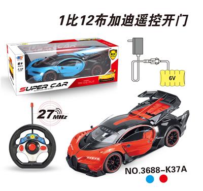 1:12 布加迪有顶遥控车
开三门 - OBL831709