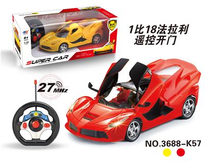 1:18法拉利遥控车开三
门 - OBL831803