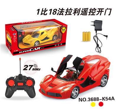 1:18法拉利遥控车开三
门 - OBL831807