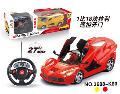 1:18法拉利遥控车开三
门 - OBL831835