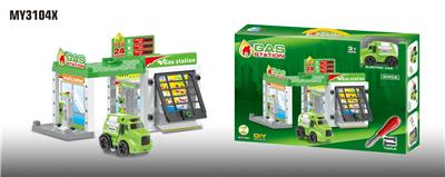 DIY加油站场景套装 - OBL831918