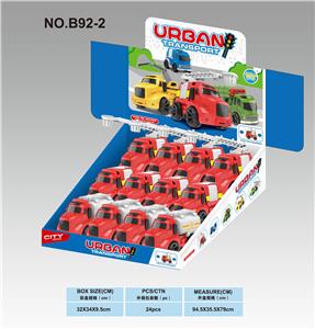 12 EUROPEAN STYLE FIRE ENGINES - OBL831952