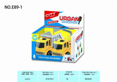 TWO EUROPEAN STYLE ENGINEERING VEHICLES - OBL831995