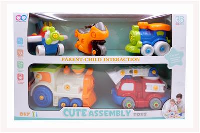 大火车+消防车+火车+飞 - OBL832366