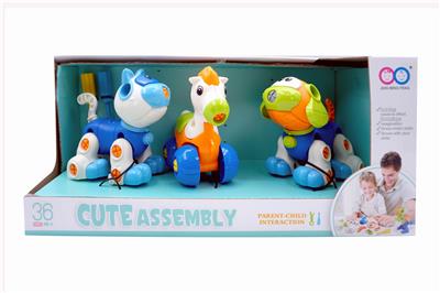 拆装猫、狗、马 - OBL832370