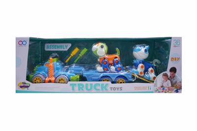 拖头车+猫+狗 - OBL832387