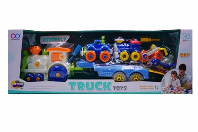 火车拖小坡卡+火车+哈
雷 - OBL832388