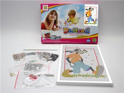 DIY diamond painting treading green. - OBL832528