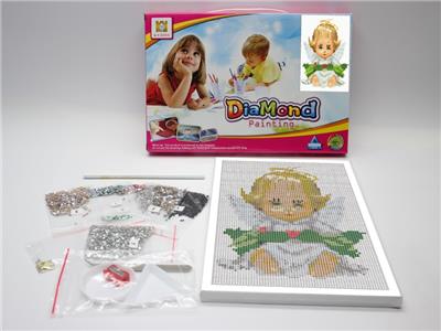 DIY DIAMOND PAINTING ANGEL GIRL. - OBL832533
