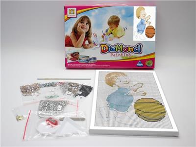 DIY DIAMOND PAINTING BASKETBALL BOY. - OBL832534