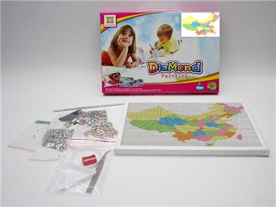 DIY钻石画 中国地图 - OBL832545