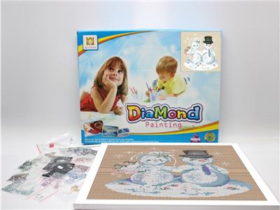 DIY钻石画 雪人婚礼 - OBL832617