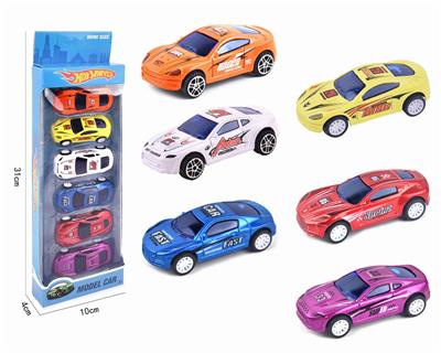 6-PACKED BACK-TO-BACK ROAD CARS. - OBL832744